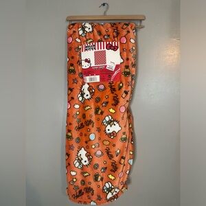 Hello Kitty Orange Blanket